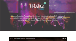 Desktop Screenshot of influencemusic.com